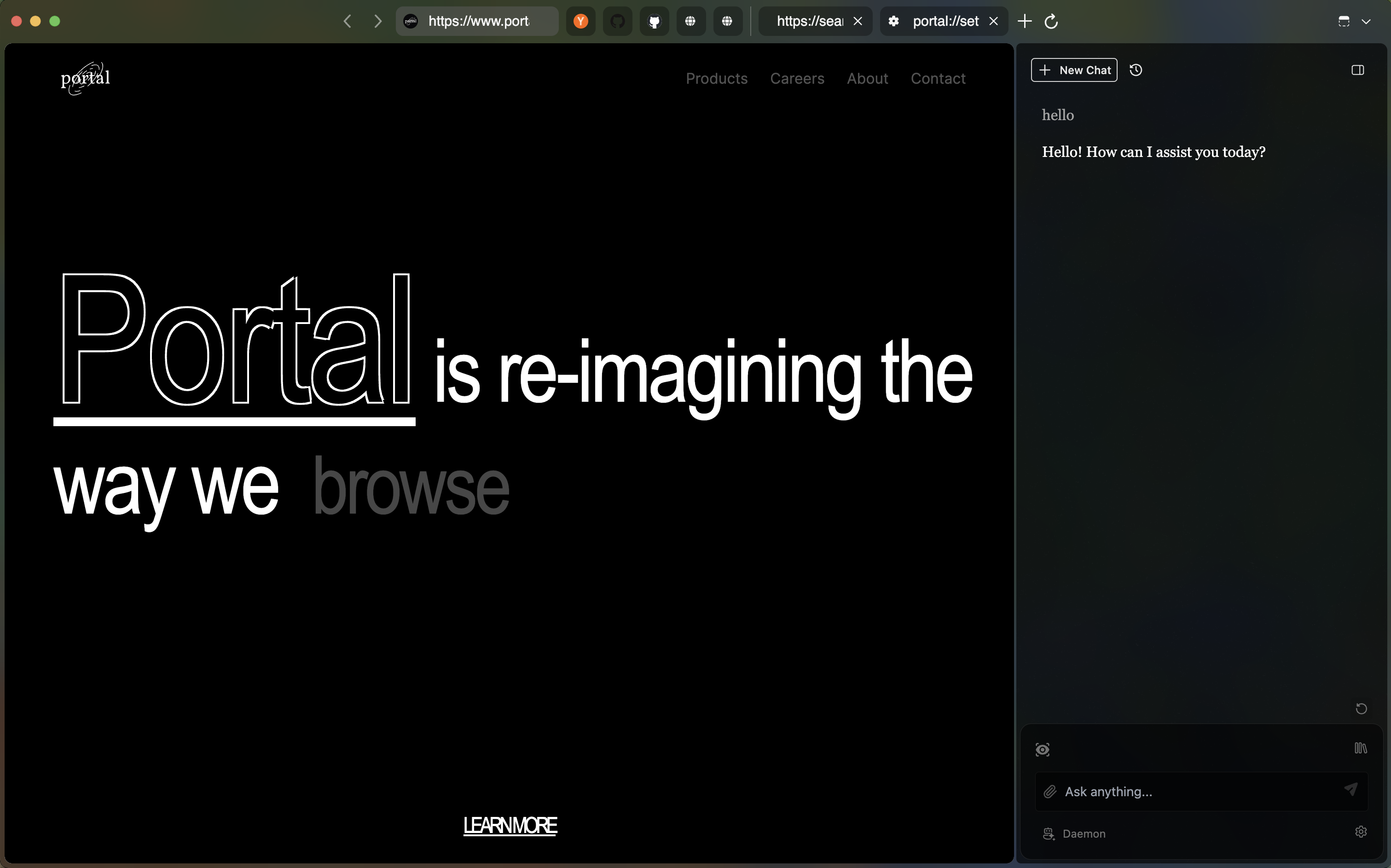 The browser is the ultimate interface for AI